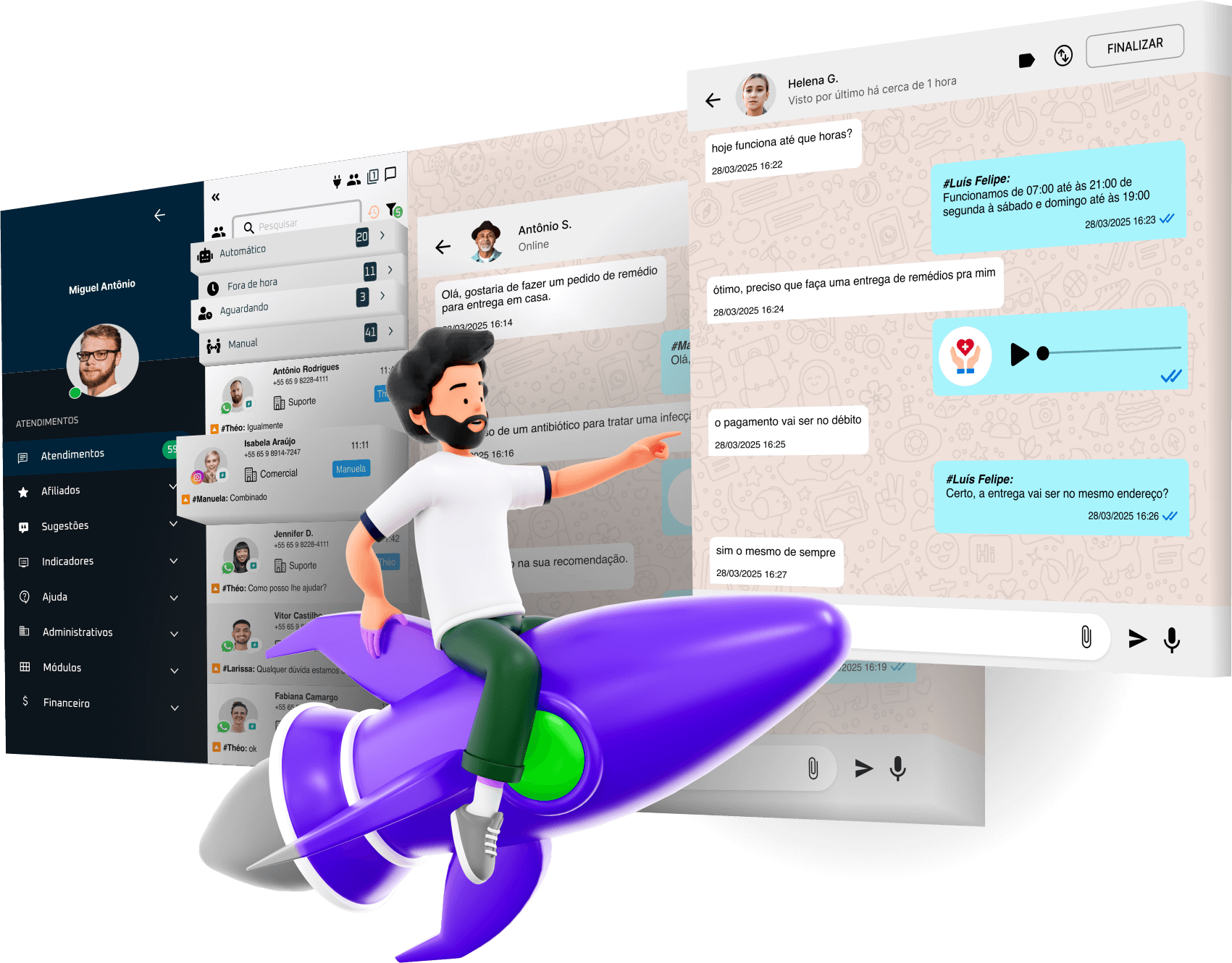 Plataforma Pagebot - Dashboard revolucionário